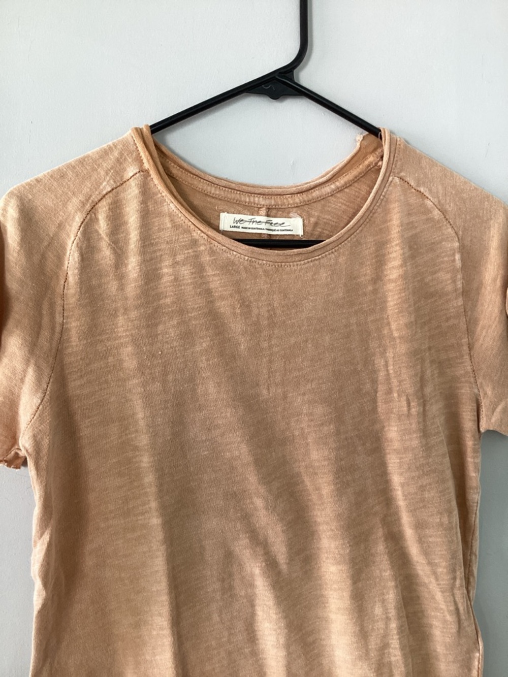 Free People Short Sleeve Tee in Rusty Tan, L, NWT